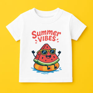 T-shirt مطبوع