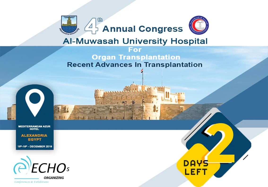 4th ANNUAL CONGRESS AL-MUWASAH UNIVERSITY HOPITAL