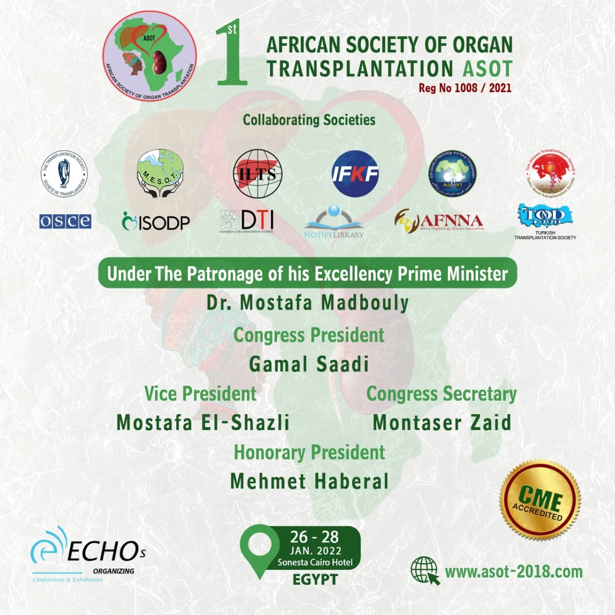 1st AFRICAN SOCIETY OF ORGAN TRANSPLANTATION