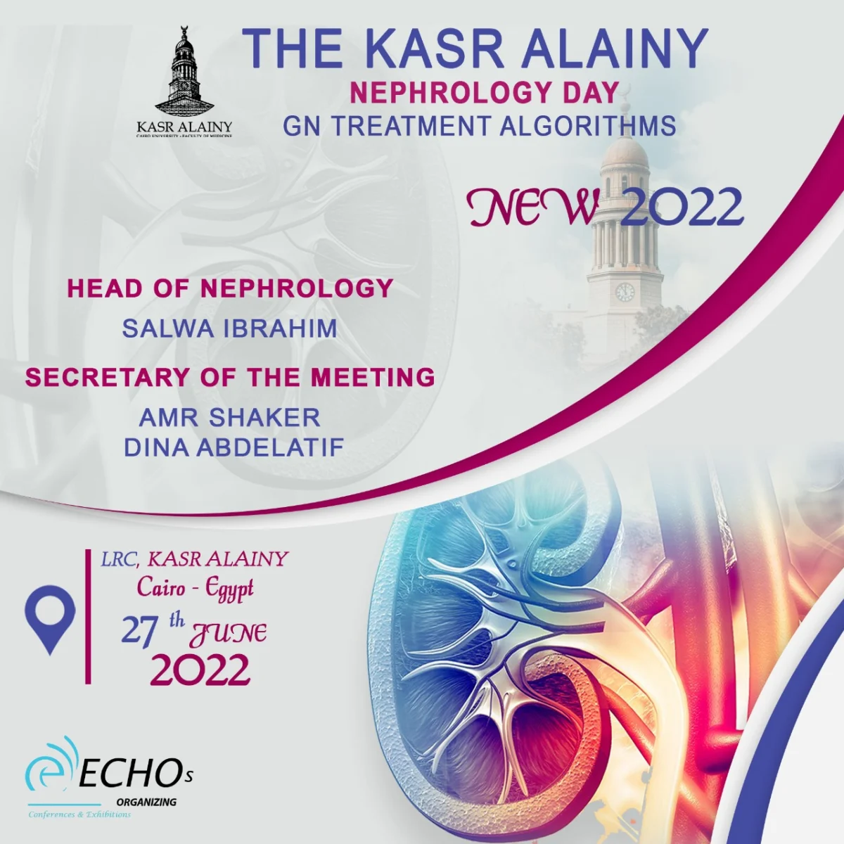 THE KASR ALAINY NEPHROLOGY DAY GN TREATMENT ALGORITHMS