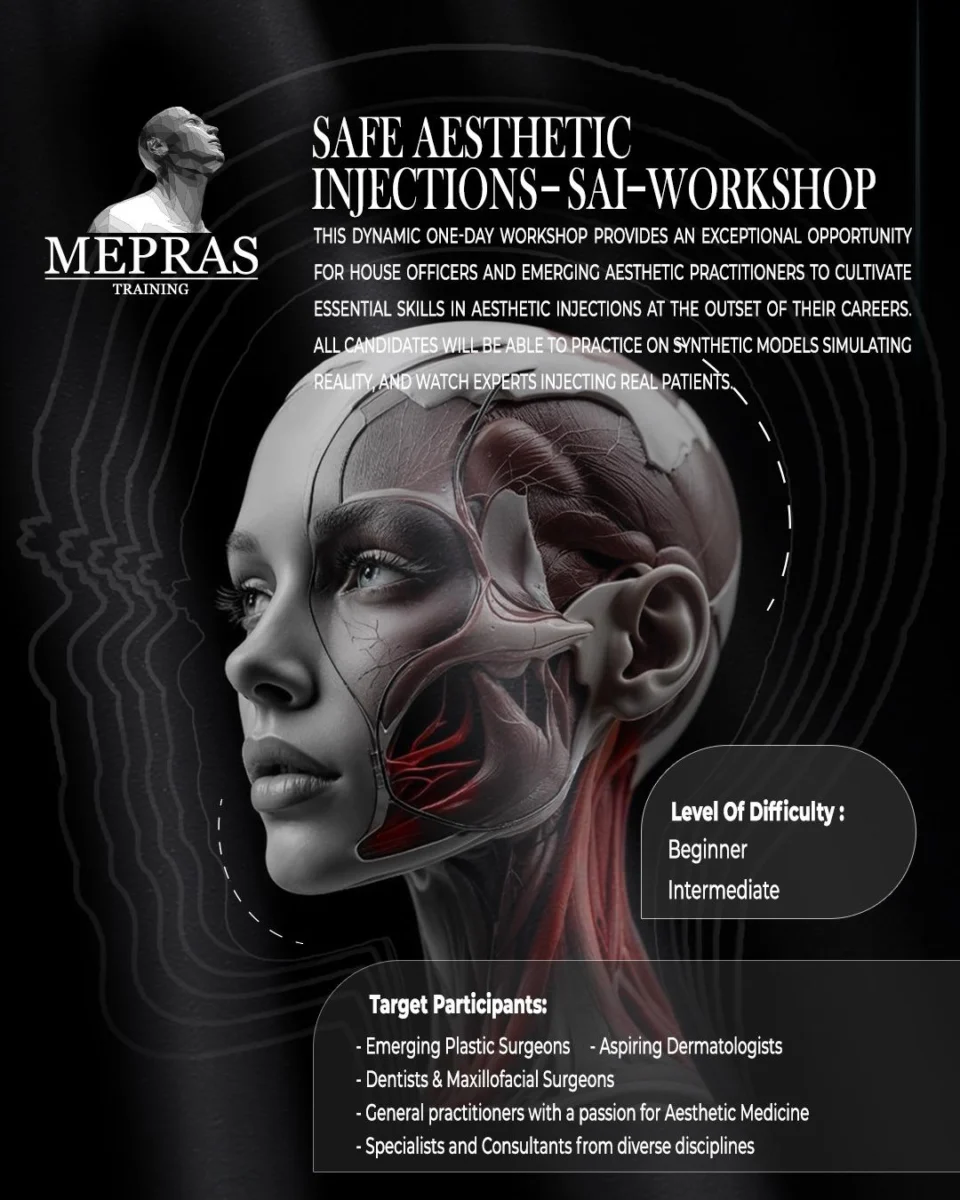 Safe Aesthetic Injections (SAI) Workshop (MEPRAS)
